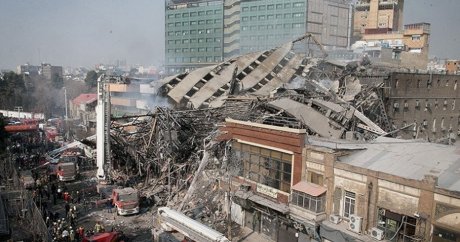 İran’da 17 katlı bina çöktü