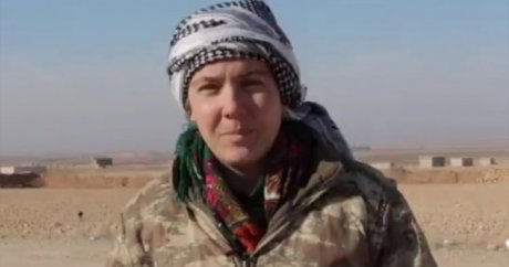PYD saflarında İngiliz kadın terörist-VİDEO