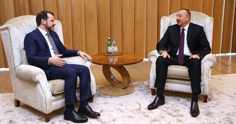 İlham Aliyev Berat Albayrak’la görüştü