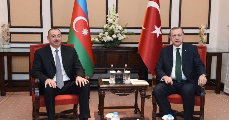 Erdoğan ve Aliyev bir araya geldi-FOTOĞRAFLAR