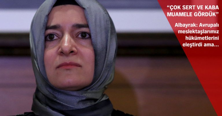 Fatma Betül Sayan Kaya, İstanbul’da açıklama yaptı