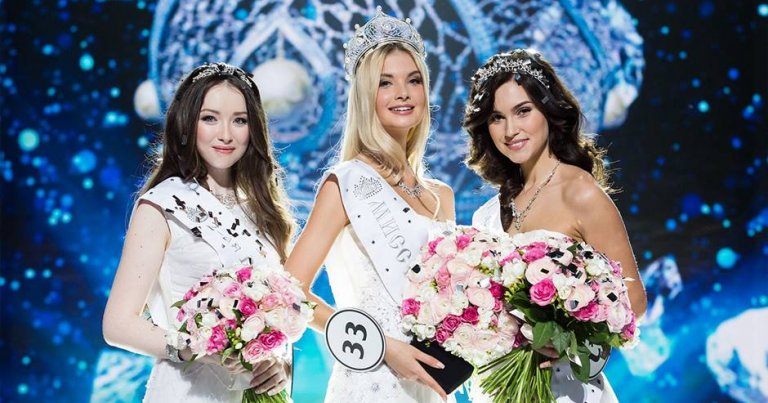 Rusya’nın en güzel kızı – Güzellik yarışmasından renkli görüntüler