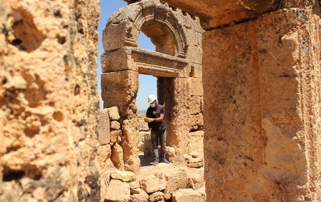 Diyarbakır Doğu’nun Efes’i olabilir- Roma dönemine ait tapınaktan tarih kokan fotoğraflar