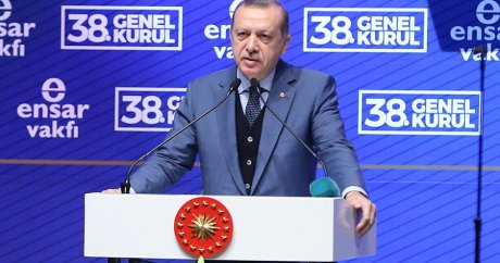 Erdoğan: 2053 vizyonumuz yeni kızıl elmamız haline dönüşmüştür