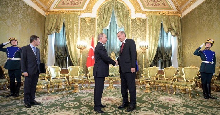 Putin ve Erdoğan, Katar krizini görüştü