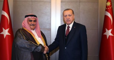 Erdoğan Bahreyn Dışişleri Bakanı ile görüştü- VİDEO
