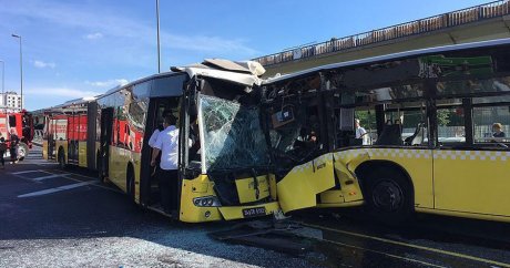 İstanbul’da metrobüs kazası: 32 yaralı