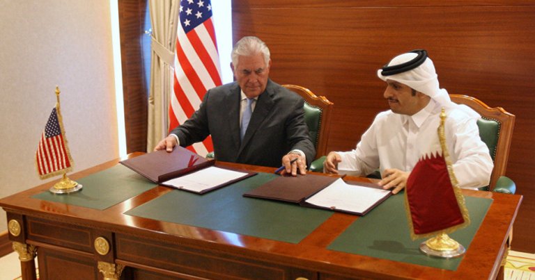 ABD, Katar’la terörle mücadele anlaşması imzaladı