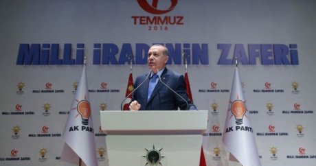 Erdoğan: Sokakta aranan adaletin adı intikamdır