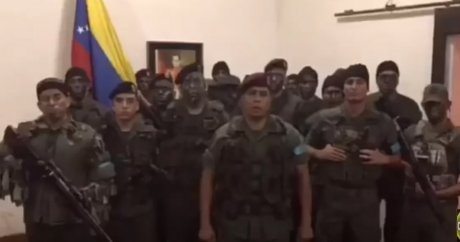 Venezuela’da darbe girişiminde bulunan askerler tutklandı – VİDEO
