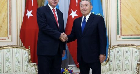 Erdoğan Kazakistan’da: Aksakalımıza teşekkür ediyorum
