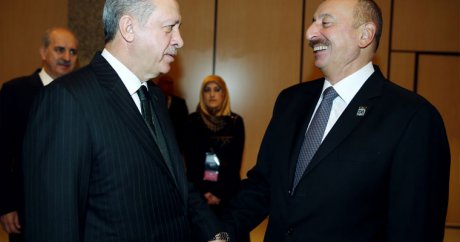 Aliyev’le Erdoğan’ın samimi sohbeti – Fotoğraflar