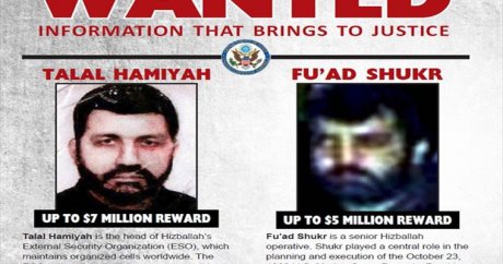 ABD Hizbullah’ın iki komutanının başına ödül koydu – 12 milyon dolar