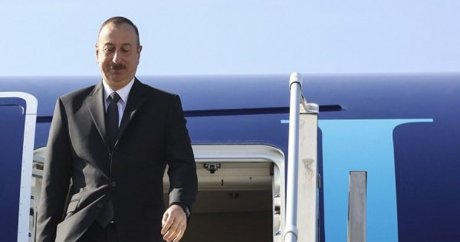 Cumhurbaşkanı Aliyev Macaristan`a gitti