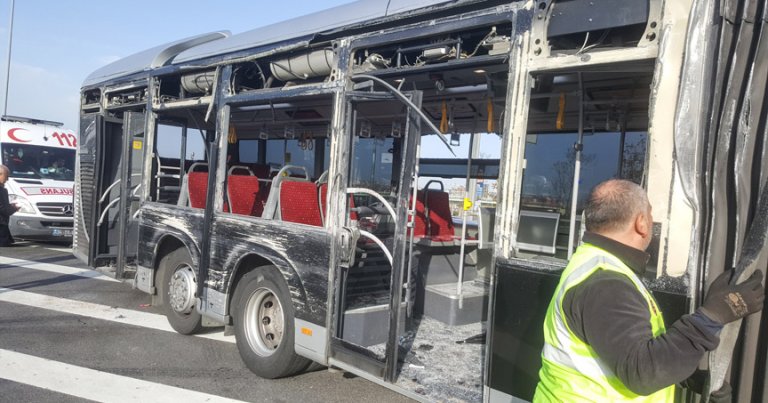 İstanbul’da metrobüs kazası: 19 yaralı