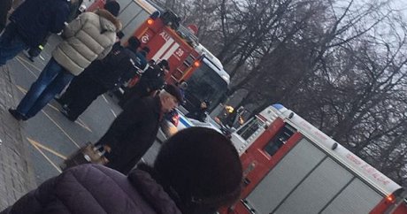 Moskova’da otobüs durağa daldı – VİDEO