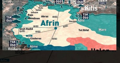 Özel timler Afrin’e girdi