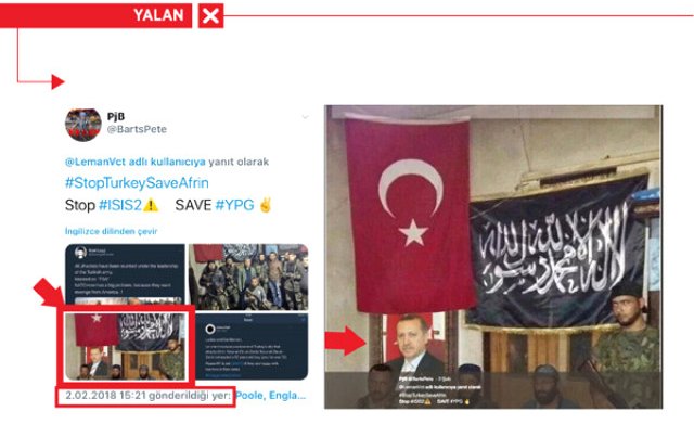 YPG yine yalana sığındı: “Erdoğan” oyunu hemen ortaya çıktı