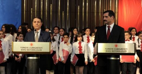 Bakü’de Türkiye Cumhuriyeti’nin 95. yıldönümü kutlandı