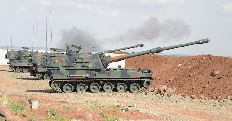 Terör örgütü YPG/PKK mevzileri bombalandı