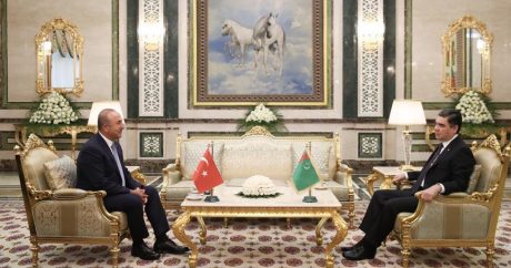 Çavuşoğlu Türkmenistan’da Devlet Başkanı Berdimuhammedov tarafından kabul edildi