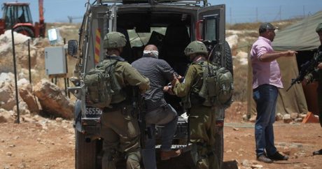 17 Filistinli gözaltına alındı: İsrail ordusu açıkladı