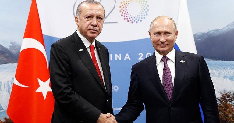Cumhurbaşkanı Erdoğan Rusya Devlet Başkanı Putin ile ikili görüşme yaptı