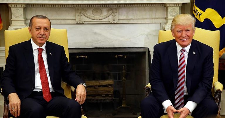 Erdoğan ile Trump Suriye’yi görüştü