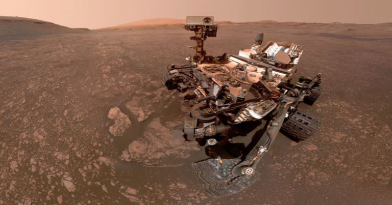 Mars`ta göl kalıntısı keşfedildi