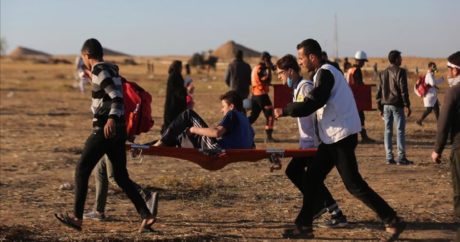 İsrail barışçıl eyleme medahele etti: 34 Filistinli yaralandı