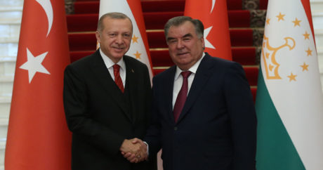 Cumhurbaşkanı Erdoğan Tacikistan`da
