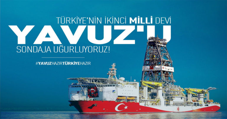 Yavuz sondaj gemisi Doğu Akdeniz`e yola salındı
