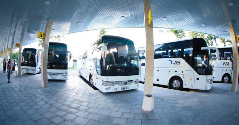 Özbekistan`dan Kazakistan`a yeni otobüs seferleri başlatıldı