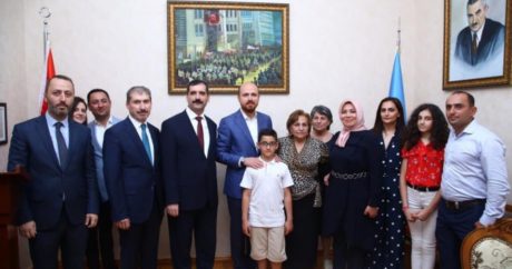 DEK Başkanı Bilal Erdoğan Gence`de Nuru Paşa`nın ev müzesini ziyaret etti