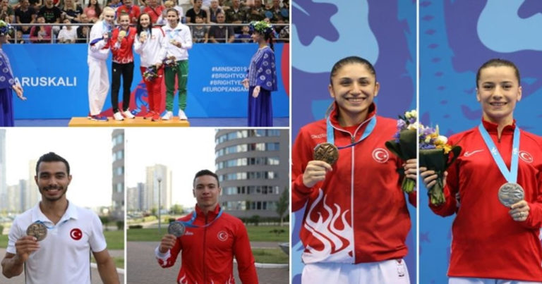 Türkiye Avrupa Oyunları’nı 15 madalya ile tamamladı