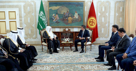 Suudi Arabistan Şura Meclis Başkanı Kırgızistan’da