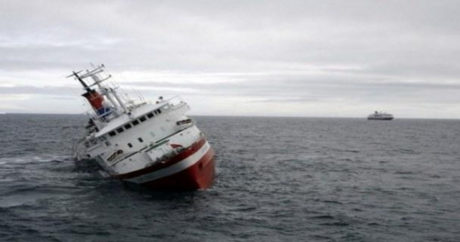 Azerbaycan’daki Lenkeran Limanı yakınlarında İran gemisi battı