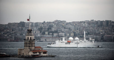 Fransız istihbarat gemisi Karadeniz`de