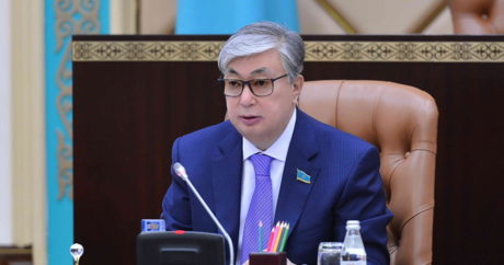 Kazakistan Cumhurbaşkanından Mısır`lı mevkidaşına baş sağlığı telgrafı