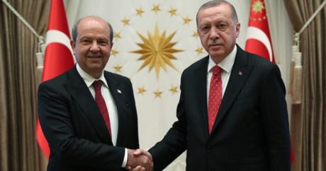 Türkiye Cumhurbaşkanı Erdoğan KKTC Başbakanı Ersin Tatar’ı kabul etti
