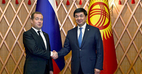 Kırgızistan ve Rusya başbakanları görüştü