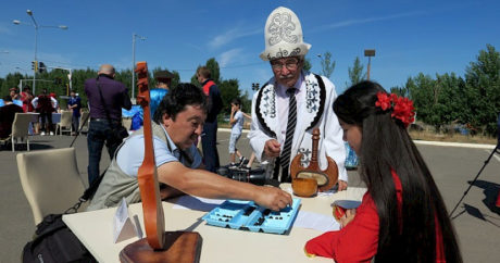 Kazakistan’da Halk Masa Oyunları Festivali düzenlendi