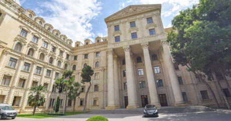 Azerbaycan Dışişleri: “Bu, Ermenistan’ın kendi olası provokasyonlarını örtbas etmeye yönelik bir adımdır”