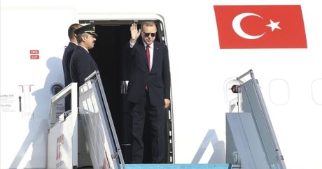 Türkiye Cumhurbaşkanı Erdoğan Rusya`ya gitti