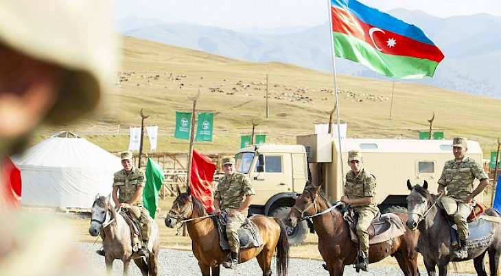 TİKA`dan Azerbaycanlı gençlere yönelik “Harbiye-Askeri Vatanseverlik Kampı”