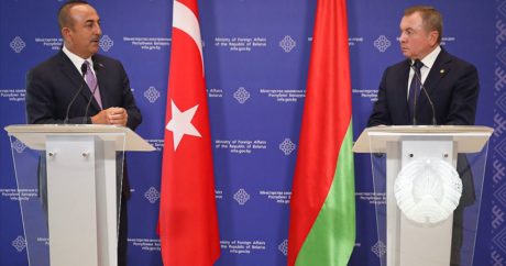 Türkiye Dışişleri Bakanı Çavuşoğlu, Belarus`lu mevkidaşı ile görüştü