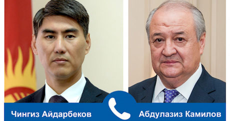Kırgızistan ve Özbekistan Dışişleri Bakanları telefonda görüştü