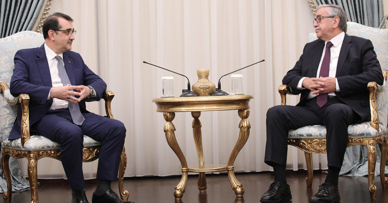 KKTC Cumhurbaşkanı, Türkiye Enerji ve Tabii Kaynaklar Bakanı ile görüştü