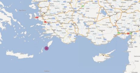 Türkiye`de 4,6 büyüklüğünde deprem meydana geldi