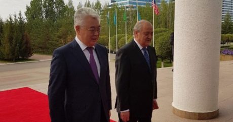 Özbekistan ve Kazakistan Dışişleri bakanları görüştü